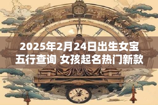 2025年2月24日出生女宝五行查询 女孩起名热门新款