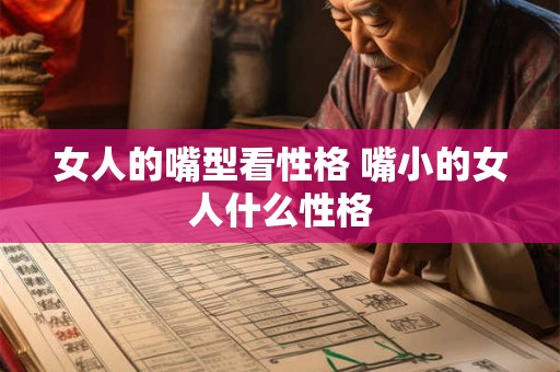 女人的嘴型看性格 嘴小的女人什么性格