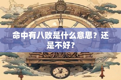 命中有八败是什么意思？还是不好？