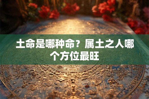 土命是哪种命？属土之人哪个方位最旺