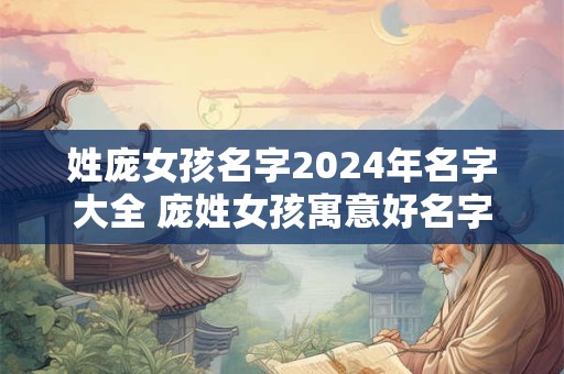 姓庞女孩名字2024年名字大全 庞姓女孩寓意好名字