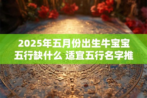 2025年五月份出生牛宝宝五行缺什么 适宜五行名字推荐！