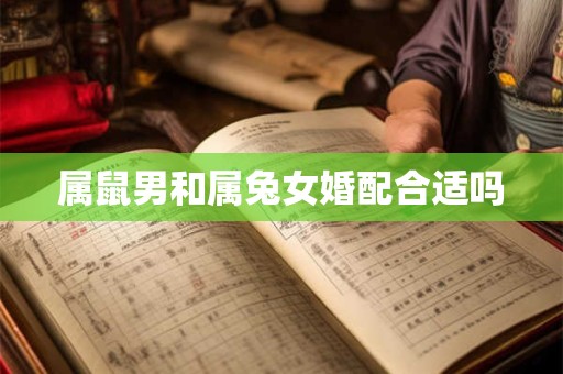 详细阅读:属鼠男和属兔女婚配合适吗 属鼠男和属兔女婚配合适吗