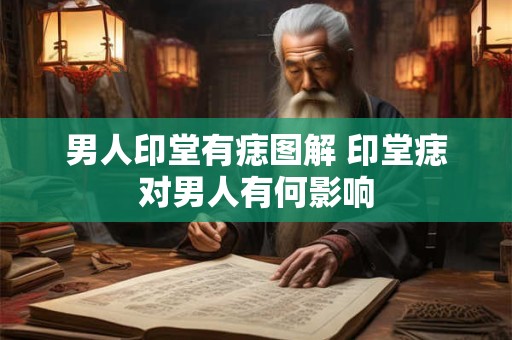 男人印堂有痣图解 印堂痣对男人有何影响