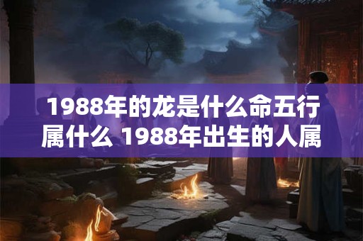 1988年的龙是什么命五行属什么 1988年出生的人属龙五行是什么