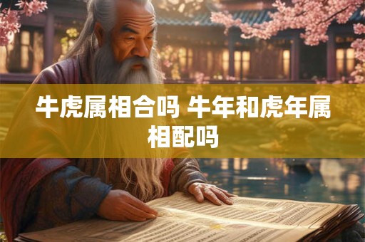 牛虎属相合吗 牛年和虎年属相配吗