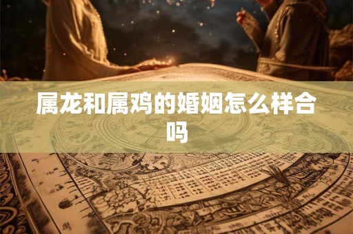 属龙和属鸡的婚姻怎么样合吗