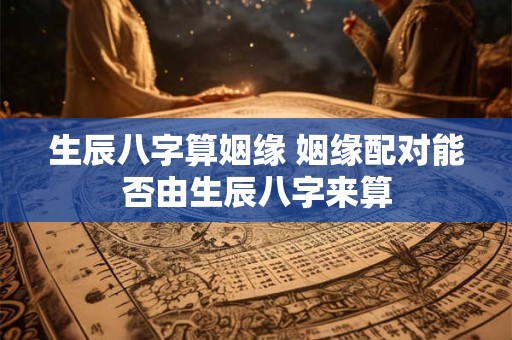 生辰八字算姻缘 姻缘配对能否由生辰八字来算