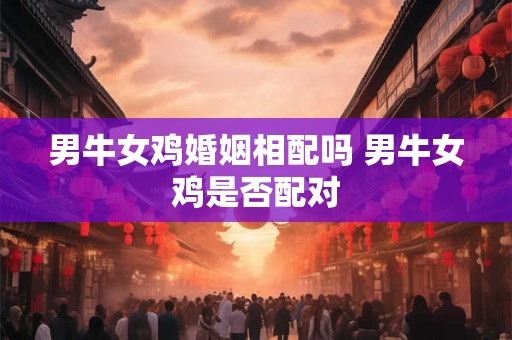 男牛女鸡婚姻相配吗 男牛女鸡是否配对