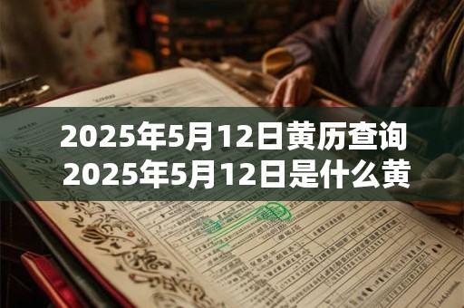 2025年5月12日黄历查询 2025年5月12日是什么黄历