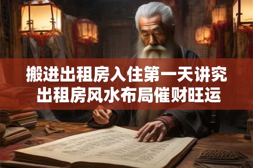 搬进出租房入住第一天讲究 出租房风水布局催财旺运