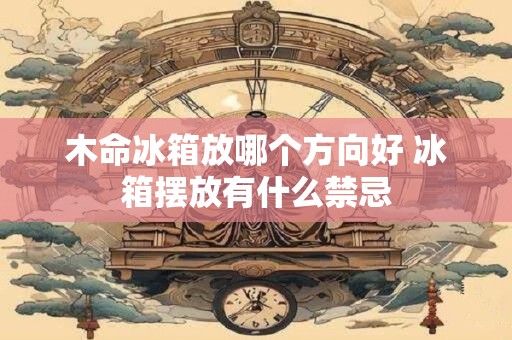 木命冰箱放哪个方向好 冰箱摆放有什么禁忌