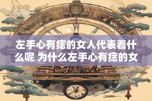 左手心有痣的女人代表着什么呢 为什么左手心有痣的女人会被视为特别的象征 左手心有痣的女人代表着什么呢 为什么左手心有痣的女人会被视为特别的象征