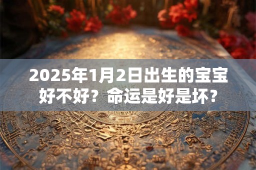 2025年1月2日出生的宝宝好不好？命运是好是坏？