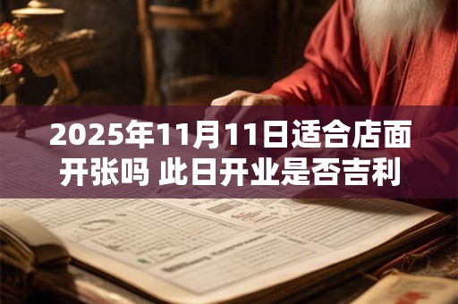 2025年11月11日适合店面开张吗 此日开业是否吉利