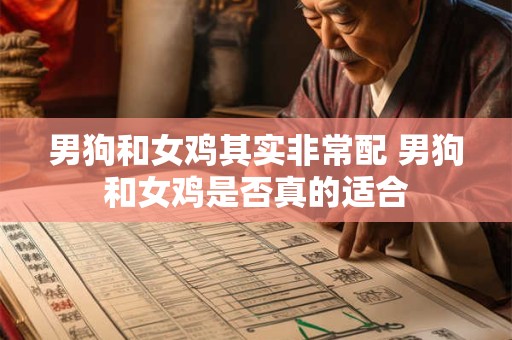 男狗和女鸡其实非常配 男狗和女鸡是否真的适合