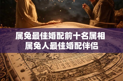 属兔最佳婚配前十名属相 属兔人最佳婚配伴侣