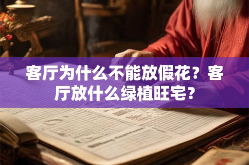 客厅为什么不能放假花？客厅放什么绿植旺宅？