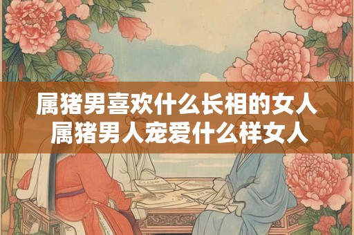 属猪男喜欢什么长相的女人 属猪男人宠爱什么样女人