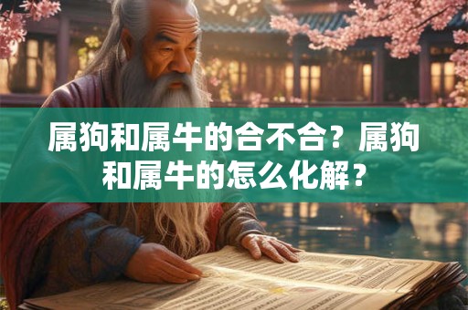 属狗和属牛的合不合？属狗和属牛的怎么化解？