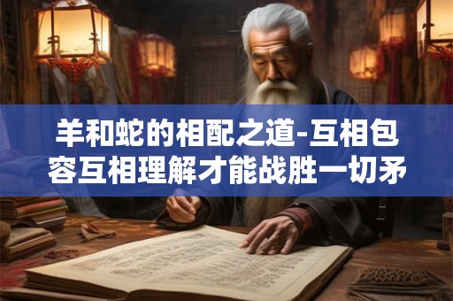 羊和蛇的相配之道-互相包容互相理解才能战胜一切矛盾