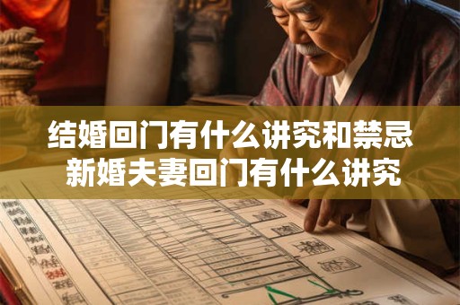 结婚回门有什么讲究和禁忌 新婚夫妻回门有什么讲究