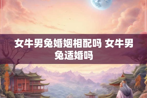 女牛男兔婚姻相配吗 女牛男兔适婚吗