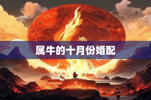 属牛的十月份婚配