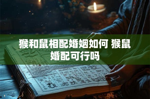 猴和鼠相配婚姻如何 猴鼠婚配可行吗