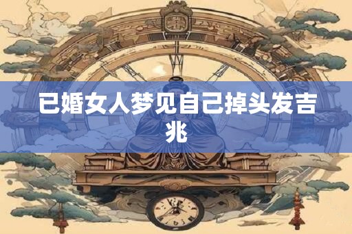 已婚女人梦见自己掉头发吉兆