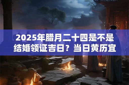 2026年腊月二十四是不是结婚领证吉日?当日黄历宜忌 2026年腊月二十四是不是结婚领证吉日?当日黄历宜忌