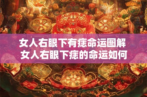 女人右眼下有痣命运图解 女人右眼下痣的命运如何