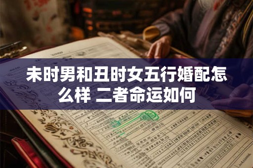 未时男和丑时女五行婚配怎么样 二者命运如何