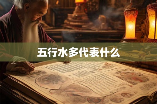 五行水多代表什么
