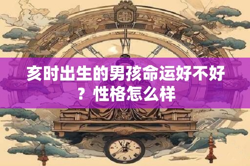 亥时出生的男孩命运好不好？性格怎么样
