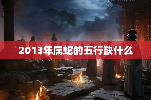 2013年属蛇的五行缺什么
