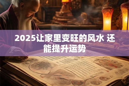 2025让家里变旺的风水 还能提升运势