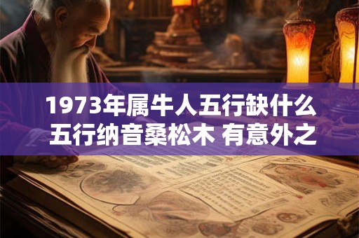 1973年属牛人五行缺什么 五行纳音桑松木 有意外之福