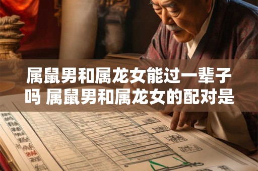属鼠男和属龙女能过一辈子吗 属鼠男和属龙女的配对是否能够长久相守