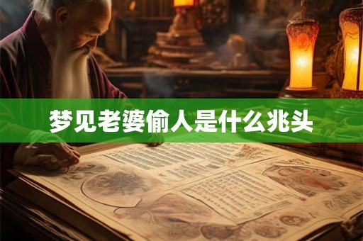 梦见老婆偷人是什么兆头