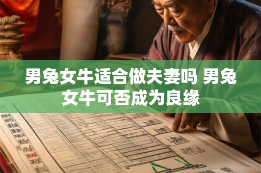 男兔女牛适合做夫妻吗 男兔女牛可否成为良缘