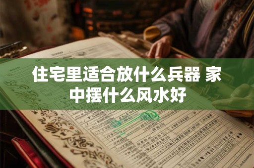 住宅里适合放什么兵器 家中摆什么风水好