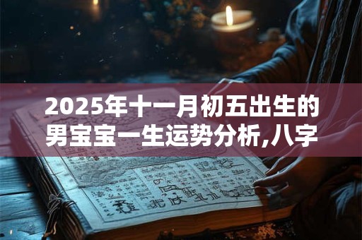 2025年十一月初五出生的男宝宝一生运势分析,八字算命