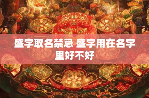 盛字取名禁忌 盛字用在名字里好不好