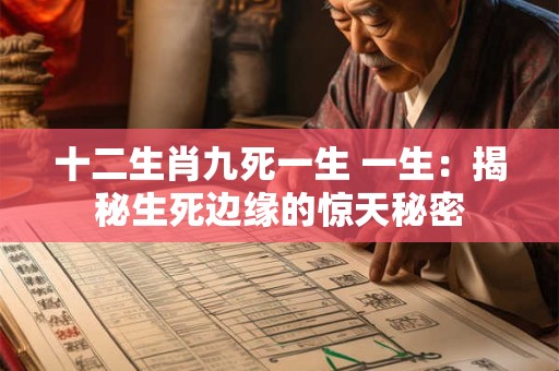十二生肖九死一生 一生：揭秘生死边缘的惊天秘密