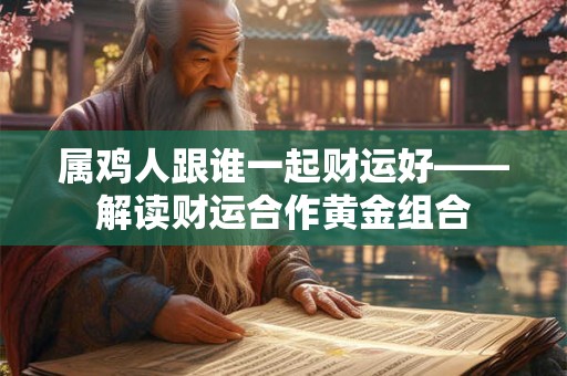 属鸡人跟谁一起财运好——解读财运合作黄金组合