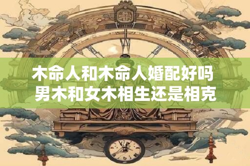 木命人和木命人婚配好吗 男木和女木相生还是相克