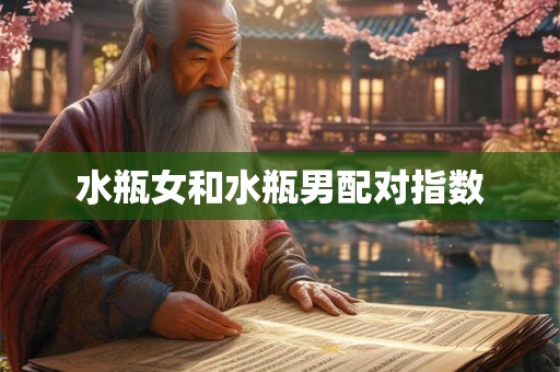 水瓶女和水瓶男配对指数