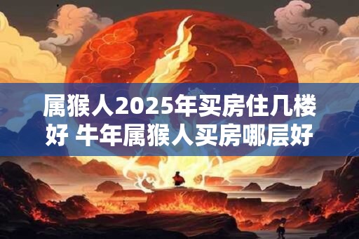 属猴人2025年买房住几楼好 牛年属猴人买房哪层好