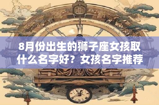 8月份出生的狮子座女孩取什么名字好？女孩名字推荐
